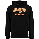 Men's Anaheim Ducks Rinkside City Pride Pullover Hoodie - Black,baseball caps,new era cap wholesale,wholesale hats